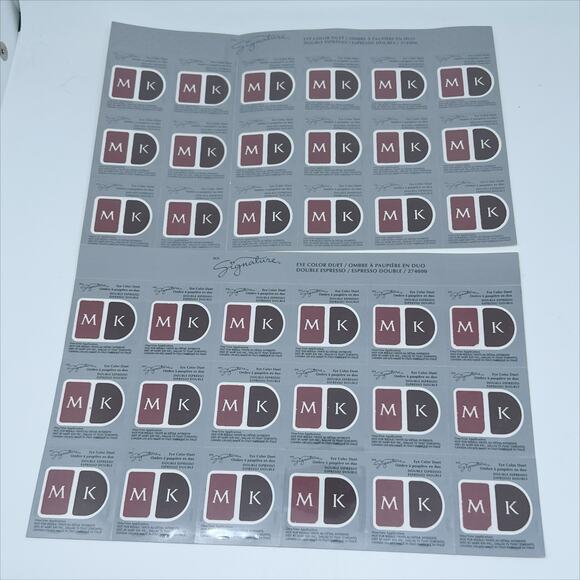 Lot of Mary Kay Signature Eye Colors Eye Shadow Sample Cards 108 Total - Picture 6 of 7